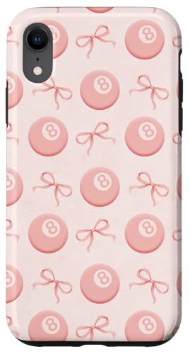 Rosa 8 Kugelschleifenmuster Hülle für iPhone XR Rosa 8 Kugelschleifenmuster Hülle für iPhone XR von Coquette Aesthetic