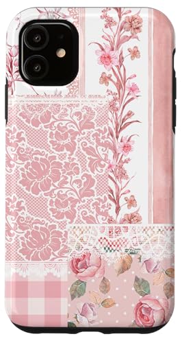 Sommercollage mit rosafarbenem Blumenquiltmuster Hülle für iPhone 11 Sommercollage mit rosafarbenem Blumenquiltmuster Hülle für iPhone 11 von Coquette Aesthetic