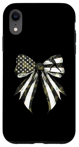 Baseballspieler 4. Juli USA Amerikanische Flagge Camo Kokette Hülle für iPhone XR Baseballspieler 4. Juli USA Amerikanische Flagge Camo Kokette Hülle für iPhone XR von Coquette Bow 4th of July US Flag Patriotic Gifts