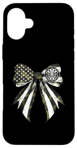 Darts Player 4. Juli Amerikanische Flagge Camouflage Kokette Hülle für iPhone 16 Plus Darts Player 4. Juli Amerikanische Flagge Camouflage Kokette Hülle für iPhone 16 Plus von Coquette Bow 4th of July US Flag Patriotic Gifts