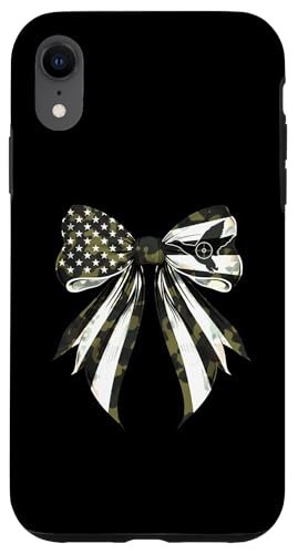 Duck Hunting Hunter 4. Juli Amerikanische Flagge Camo Kokette Hülle für iPhone XR Duck Hunting Hunter 4. Juli Amerikanische Flagge Camo Kokette Hülle für iPhone XR von Coquette Bow 4th of July US Flag Patriotic Gifts