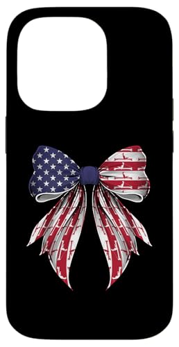 Rudergerät Rudertraining 4. Juli USA Amerikanische Flagge Hülle für iPhone 14 Pro von Coquette Bow 4th of July US Flag Patriotic Gifts