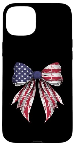 Rudergerät Rudertraining 4. Juli USA Amerikanische Flagge Hülle für iPhone 15 Plus von Coquette Bow 4th of July US Flag Patriotic Gifts