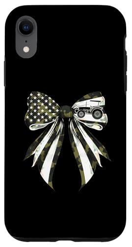 Traktor Farmer Farming Camo USA Amerikanische Flagge Kokette Farm Hülle für iPhone XR Traktor Farmer Farming Camo USA Amerikanische Flagge Kokette Farm Hülle für iPhone XR von Coquette Bow 4th of July US Flag Patriotic Gifts
