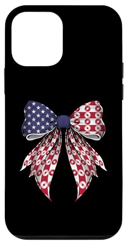 Vinyl-Schallplatte 4. Juli USA Amerikanische Flagge Patriotisches Mädchen Hülle für iPhone 12 mini von Coquette Bow 4th of July US Flag Patriotic Gifts