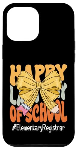 Elementary Registrar Happy Last Day of School Kokette Schleife Hülle für iPhone 12 Pro Max Elementary Registrar Happy Last Day of School Kokette Schleife Hülle für iPhone 12 Pro Max von Coquette Teachers Apparel Co.
