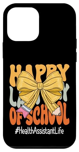 Health Assistant Happy Last Day of School Kokette Schleife Hülle für iPhone 12 mini Health Assistant Happy Last Day of School Kokette Schleife Hülle für iPhone 12 mini von Coquette Teachers Apparel Co.