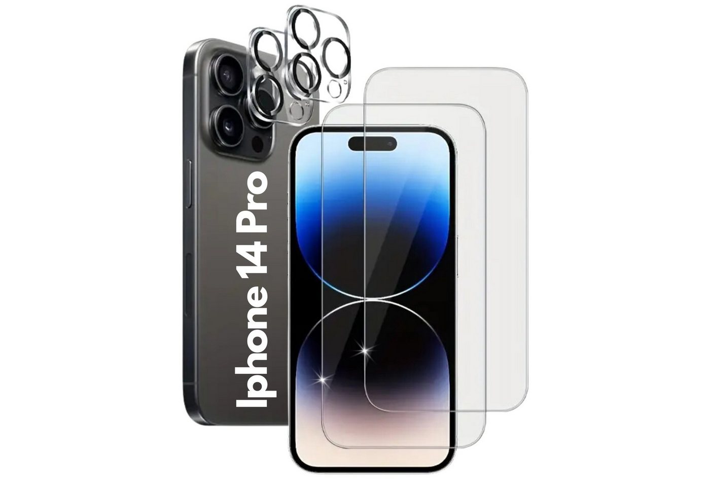 Coradoma Displayschutzglas Set 2x Schutzfolie Panzerglas inkl. Kamera Schutz Panzerfolie für iPhone 13, iPhone 13 Pro, iPhone 13 Pro Max, iPhone 14, iPhone 14 Pro, iPhone 14 Pro Max, iPhone 15, iPhone 15 Pro, iPhone 15 Pro Max, inkl. Montagerahmen, gehärtetes 9H Echt Glas, Ultra Klar Coradoma Displayschutzglas Set 2x Schutzfolie Panzerglas inkl. Kamera Schutz Panzerfolie für iPhone 13, iPhone 13 Pro, iPhone 13 Pro Max, iPhone 14, iPhone 14 Pro, iPhone 14 Pro Max, iPhone 15, iPhone 15 Pro, iPhone 15 Pro Max, inkl. Montagerahmen, gehärtetes 9H Echt Glas, Ultra Klar von Coradoma
