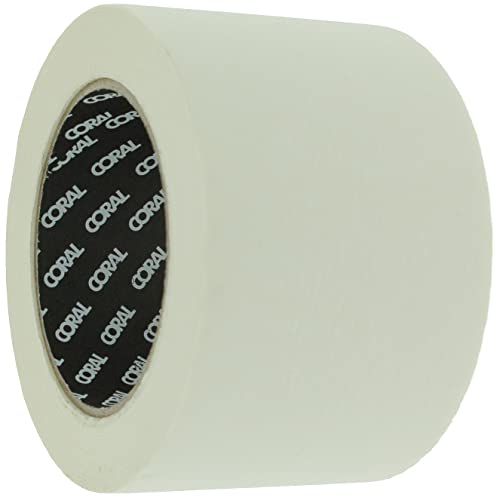 Coral 71304 Essentials Abdeckband für Malerei, Handwerk und Heimwerker, 7,6 cm, 50 m Rolle Coral 71304 Essentials Abdeckband für Malerei, Handwerk und Heimwerker, 7,6 cm, 50 m Rolle von CORAL