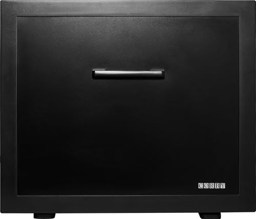 Corby Henley 45L Schubladen-Minibar in Schwarz – EU-Stecker Corby Henley 45L Schubladen-Minibar in Schwarz – EU-Stecker von Corby of Windsor