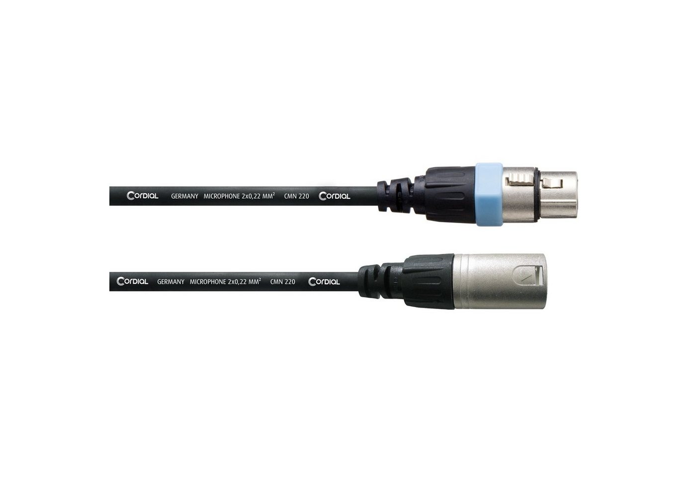 Cordial Audio-Kabel, CCM 1 FM Mikrofonkabel 1 m - Mikrofonkabel Cordial Audio-Kabel, CCM 1 FM Mikrofonkabel 1 m - Mikrofonkabel von Cordial