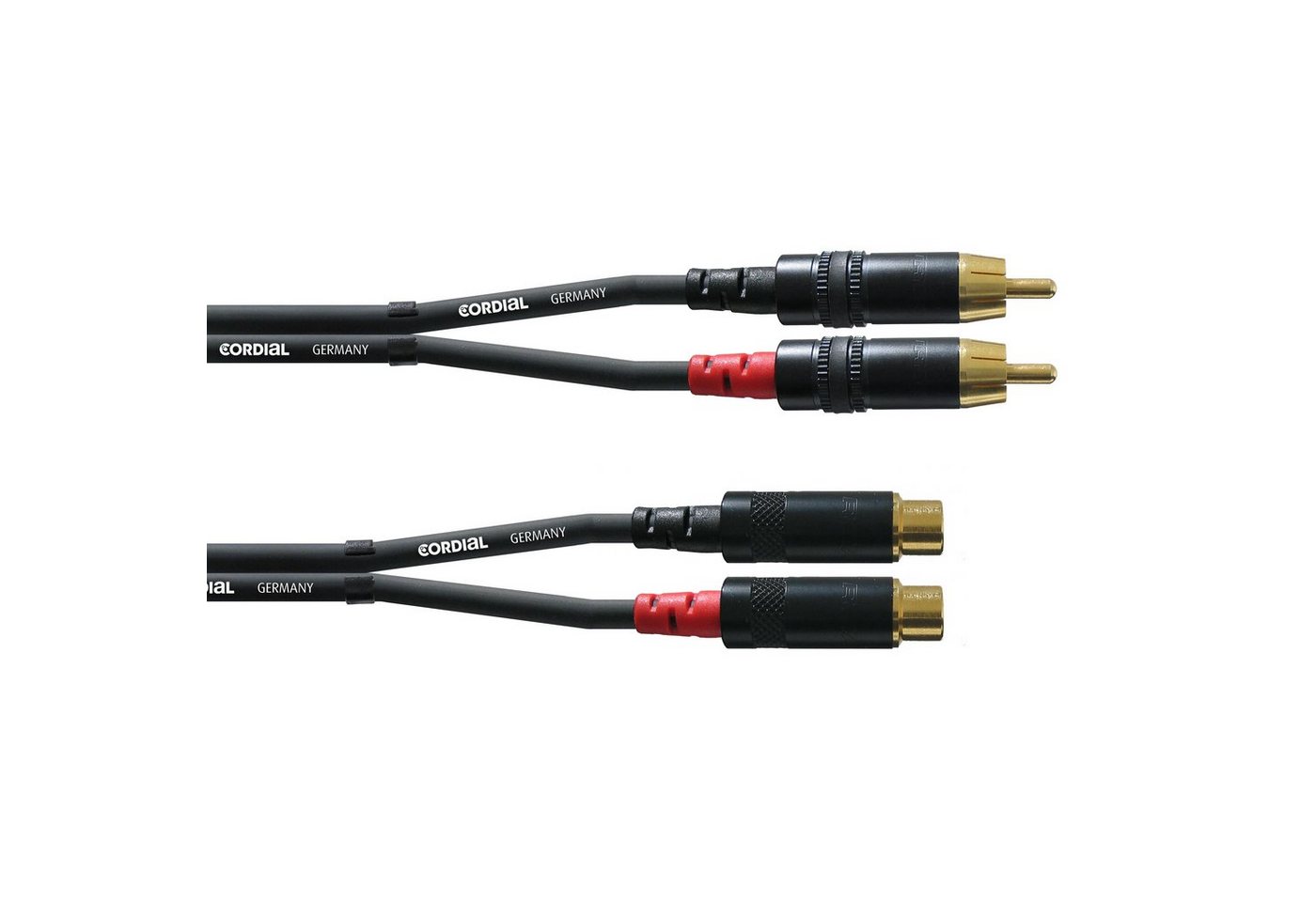 Cordial Audio-Kabel, CFU 3 CE Cinch Verlängerung 3 m - Audiokabel von Cordial