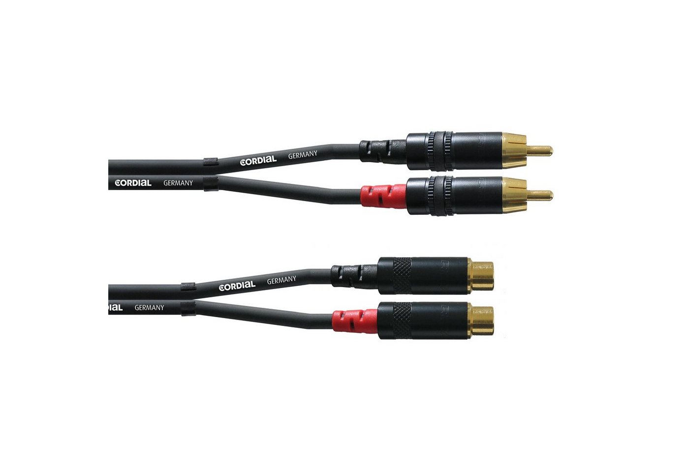 Cordial Audio-Kabel, CFU 3 CE Cinch Verlängerung 3 m - Audiokabel Cordial Audio-Kabel, CFU 3 CE Cinch Verlängerung 3 m - Audiokabel von Cordial