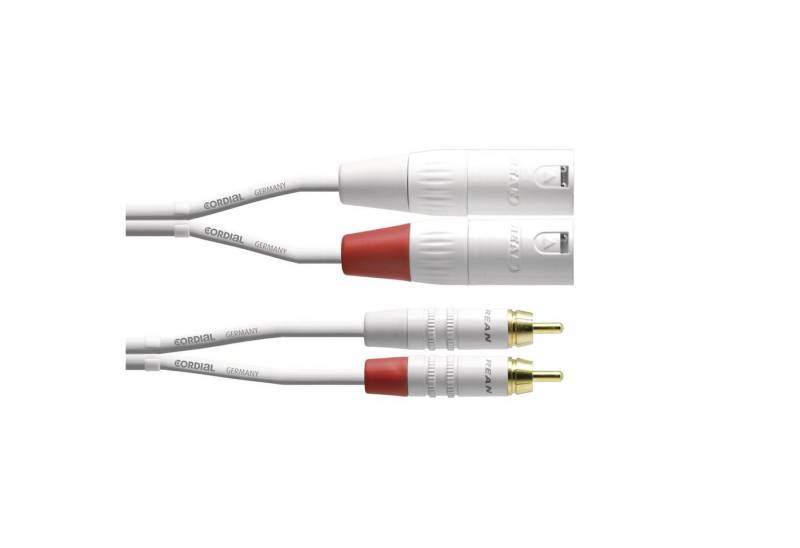 Cordial Audio-Kabel, CFU 3 MC-SNOW Audiokabel 3 m - Audiokabel von Cordial