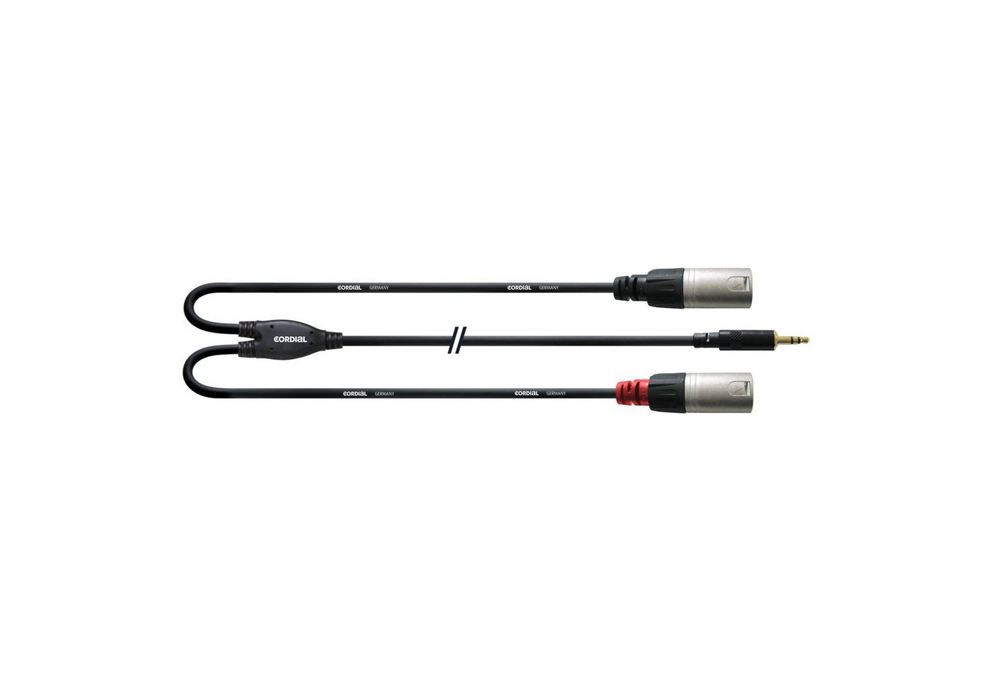 Cordial Audio-Kabel, CFY 1.8 WMM Y-Adapterkabel 1,8 m - Insertkabel von Cordial