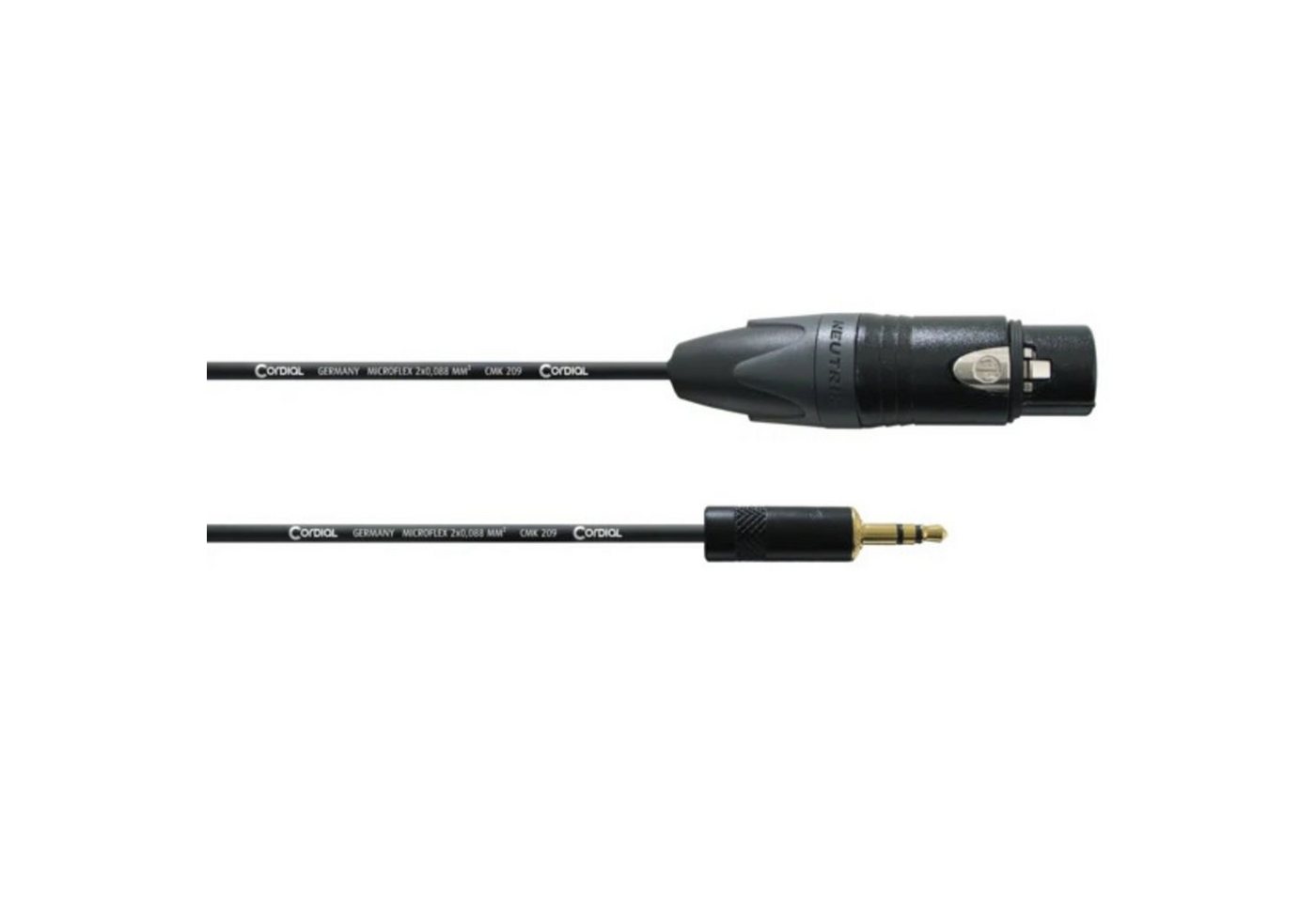 Cordial Audio-Kabel, CPM 3 FW-UNB Mikrofonkabel 3 m - Mikrofonkabel Cordial Audio-Kabel, CPM 3 FW-UNB Mikrofonkabel 3 m - Mikrofonkabel von Cordial