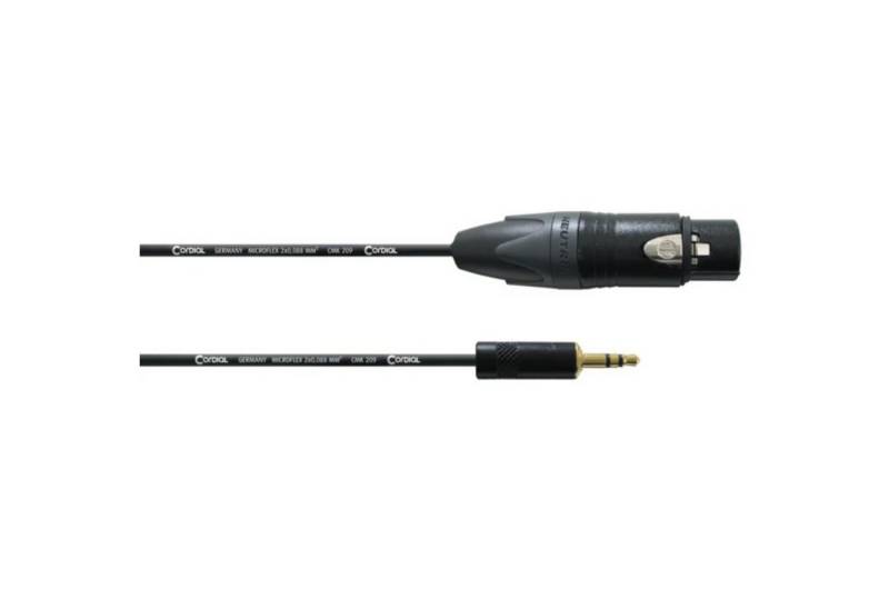 Cordial Audio-Kabel, CPM 3 FW-UNB Mikrofonkabel 3 m - Mikrofonkabel von Cordial