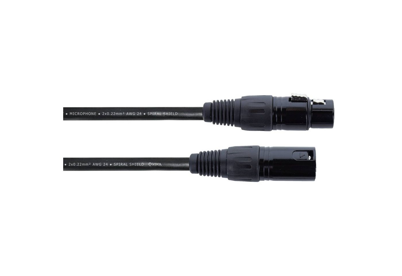 Cordial Audio-Kabel, EM 0.5 FM Mikrofonkabel 0,5 m - Mikrofonkabel von Cordial
