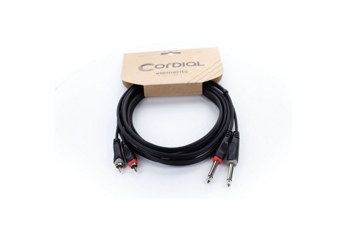Cordial Audio-Kabel, EU 1 PC Audiokabel 1 m - Audiokabel von Cordial