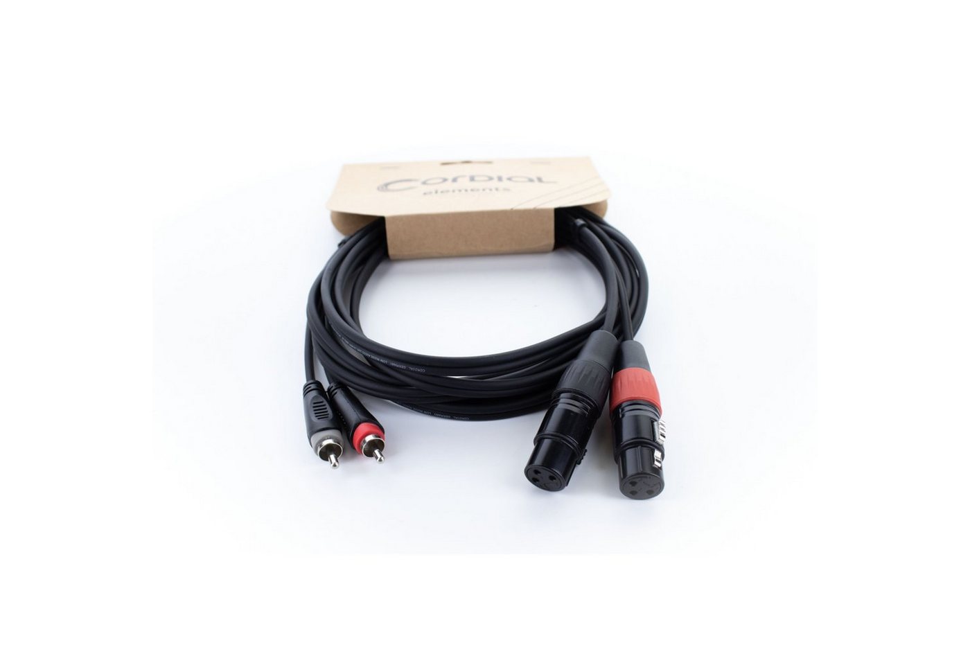 Cordial Audio-Kabel, EU 3 FC Audiokabel 3 m - Audiokabel von Cordial