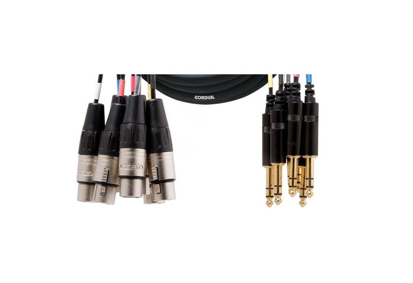 Cordial Audio-Kabel, Intro Multicore XLRf/Kli symm.5m - Analoge Multicore Kabel Cordial Audio-Kabel, Intro Multicore XLRf/Kli symm.5m - Analoge Multicore Kabel von Cordial