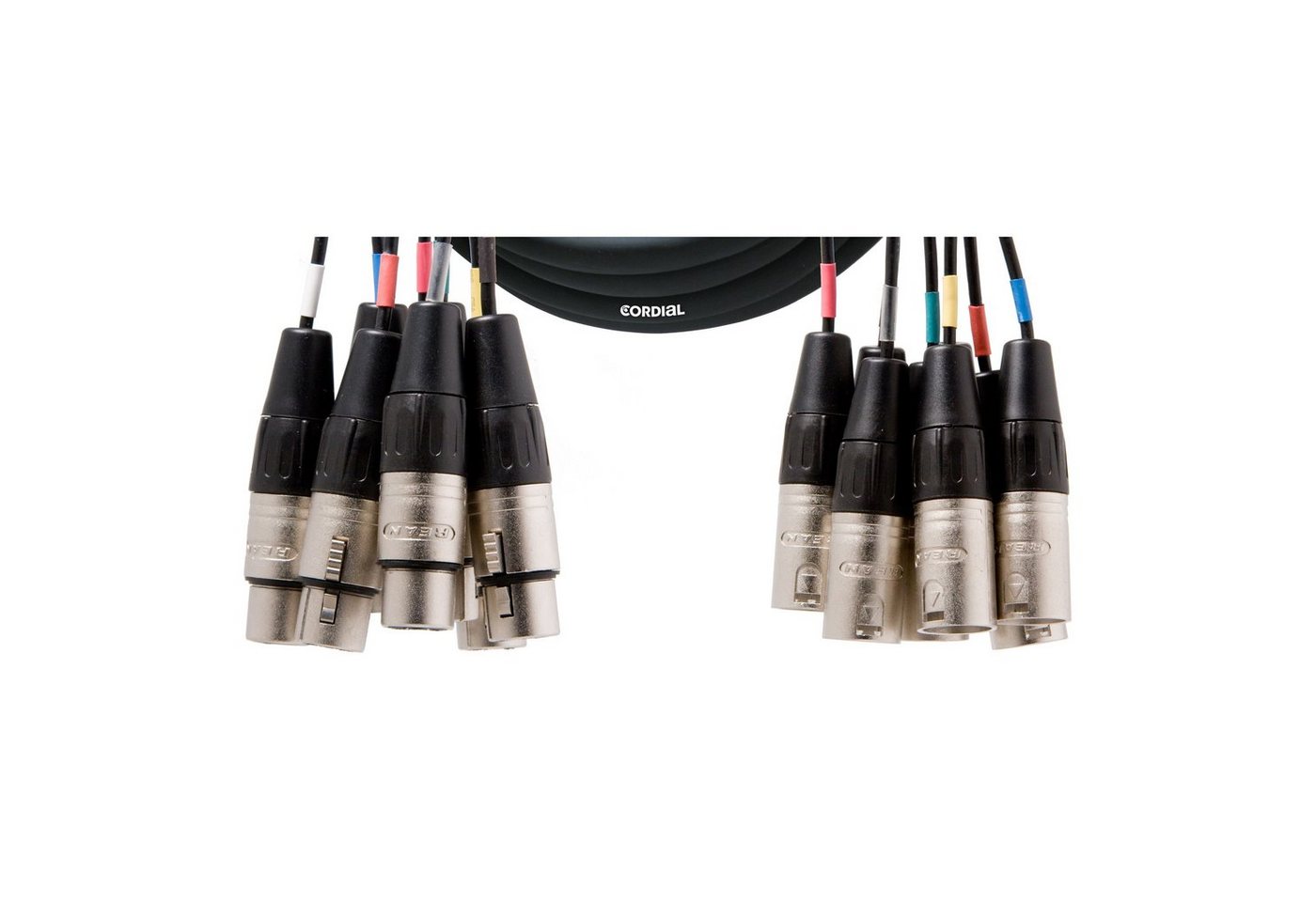 Cordial Audio-Kabel, Intro Multicore XLRf/XLRm 8-fach - Analoge Multicore Kabel Cordial Audio-Kabel, Intro Multicore XLRf/XLRm 8-fach - Analoge Multicore Kabel von Cordial