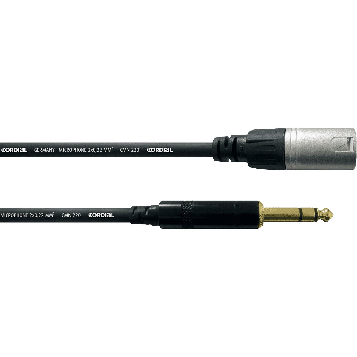 Cordial CFM1.5MV Intro Male XLR to TRS Jack, 1.5m Cordial CFM1.5MV Intro Male XLR to TRS Jack, 1.5m von Cordial