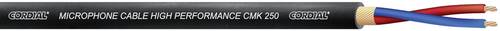 Cordial CMK 250 Mikrofonkabel 2 x 0.50mm² Schwarz Meterware von Cordial