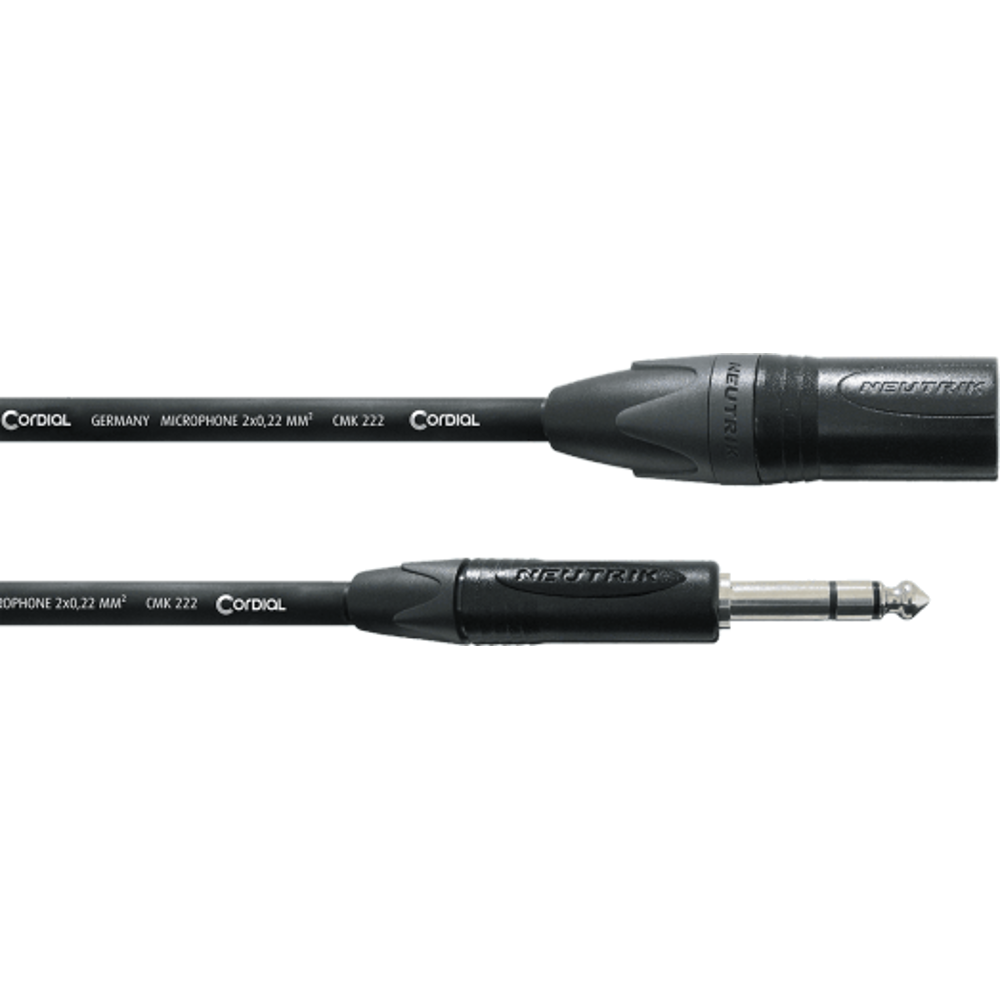 Cordial CPM10MV Peak Stereo M-XLR to Jack Cable, 10m Cordial CPM10MV Peak Stereo M-XLR to Jack Cable, 10m von Cordial