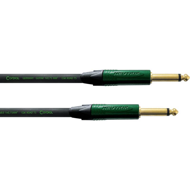 Cordial CRI3PP ENCORE Road Instrument Cable with TS Jacks, 3m von Cordial
