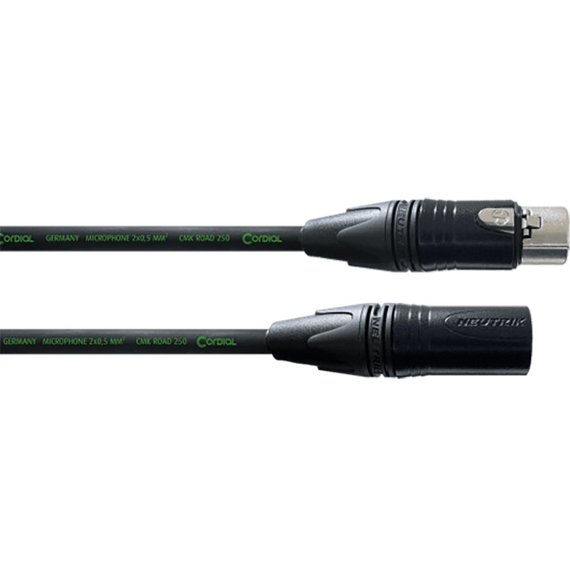 Cordial CRM2.5FM ENCORE XLR Male - XLR Female, 2.5m Cordial CRM2.5FM ENCORE XLR Male - XLR Female, 2.5m von Cordial