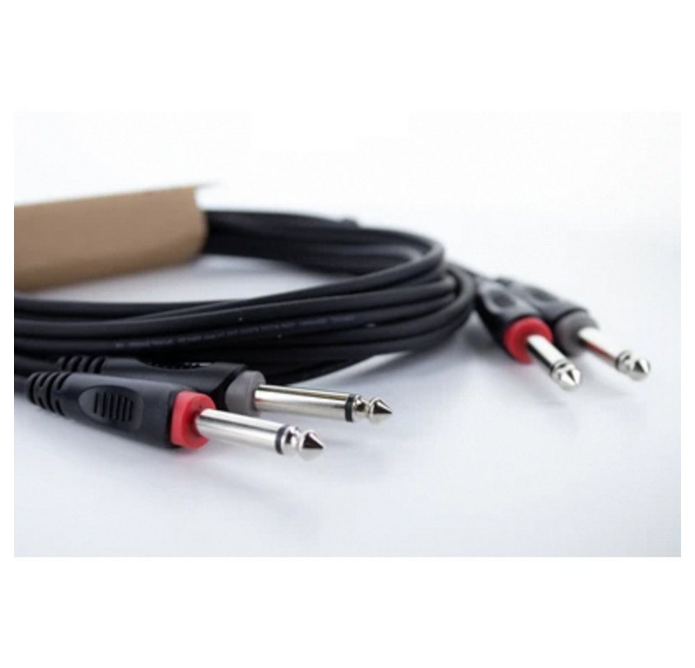 Cordial Cordial 14845 Klinke Audio Anschlusskabel [2x Klinkenstecker 6.3 mm (m Audio- & Video-Kabel, (300.00 cm) von Cordial