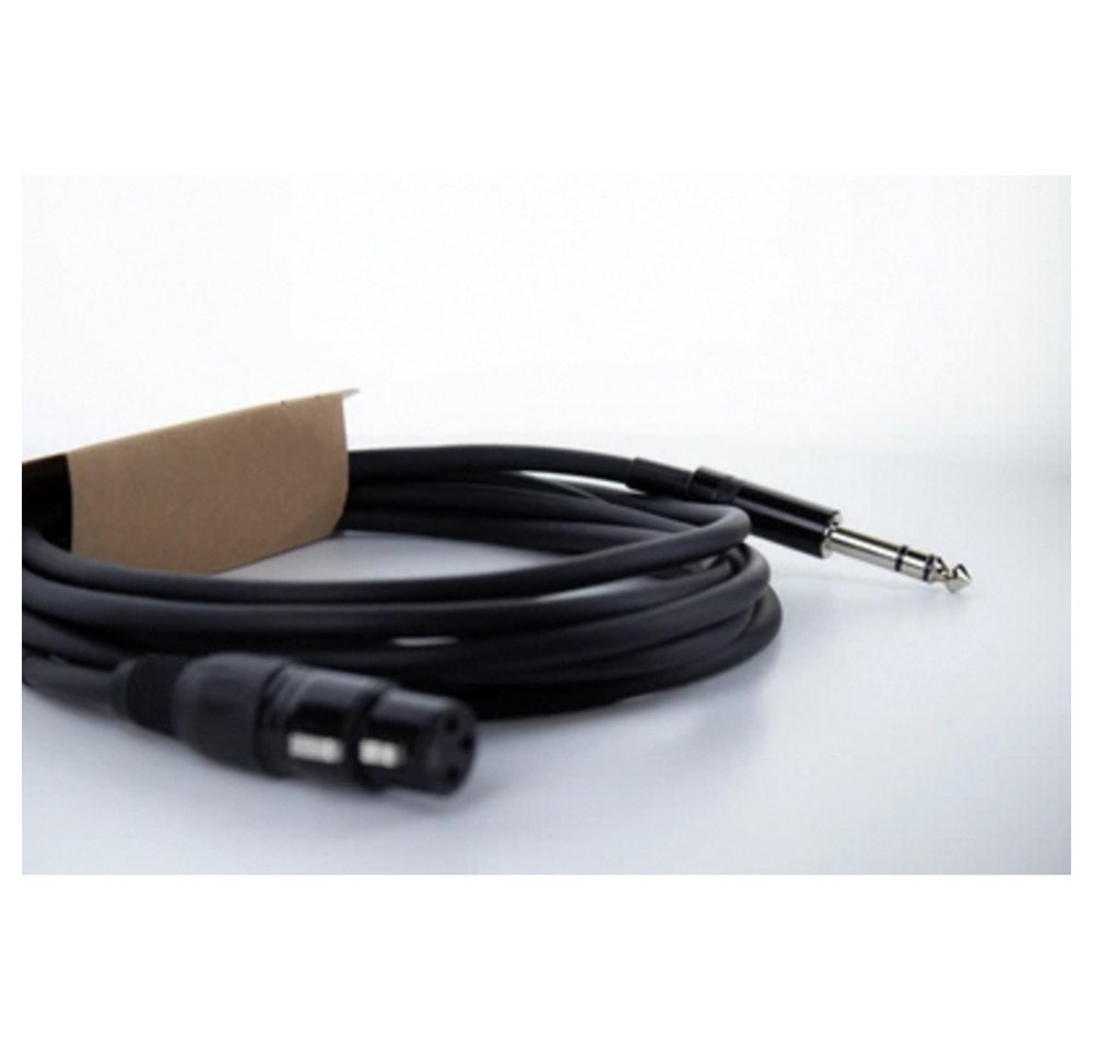 Cordial Cordial EM 0,5 FV XLR Verbindungskabel [1x XLR-Buchse 3 polig - 1x Kli Audio-Kabel, (50.00 cm) von Cordial