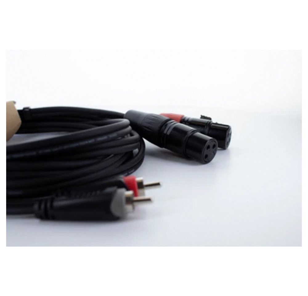 Cordial Cordial EU 1,5 FC XLR Verbindungskabel [2x XLR-Buchse 3 polig - 2x Cin Audio-Kabel, (150.00 cm) von Cordial
