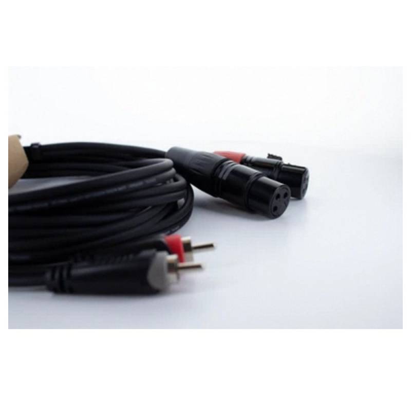 Cordial Cordial EU 1,5 FC XLR Verbindungskabel [2x XLR-Buchse 3 polig - 2x Cin Audio-Kabel, (150.00 cm) von Cordial