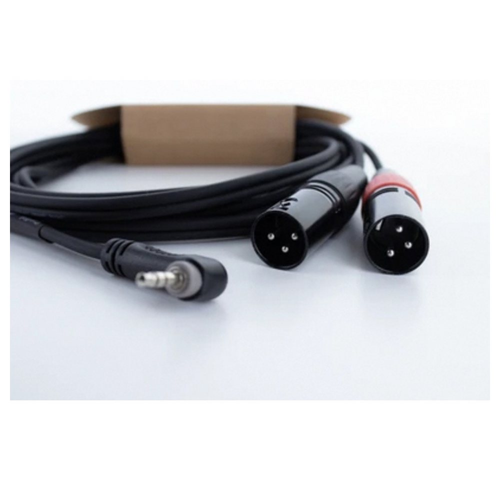 Cordial Cordial EY 1 WRMM XLR Y-Adapter [1x Klinkenstecker 3.5 mm - 2x XLR-Ste Audio-Kabel, (100.00 cm) von Cordial