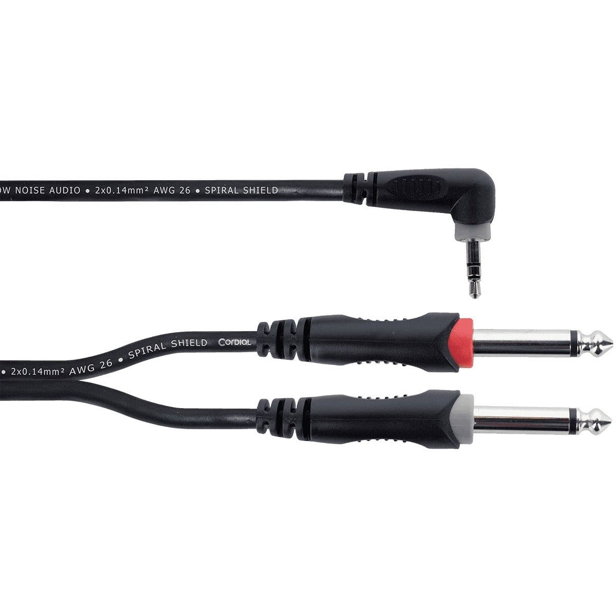 Cordial EY3WRPP TRS Mini-Jack to 2x TS Jack Cable, 3m Cordial EY3WRPP TRS Mini-Jack to 2x TS Jack Cable, 3m von Cordial