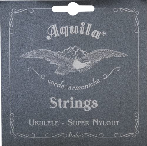 Aquila 107U Tenor-Ukulele-Satz, Super Nylgut, Tiefe G-Stimmung, Key of C, GCEA von AQUILA CORDE ARMONICHE