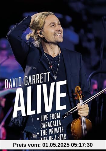 David Garrett: Alive [2 DVDs: Live from Caracalla & The privat life of a Star] von Cordula Kablitz-Post