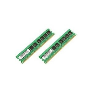 CoreParts - DDR2 - Kit - 4 GB: 2 x 2 GB - DIMM 240-PIN - 667 MHz / PC2-5300 - ungepuffert - ECC - für IBM IntelliStation M Pro 9229, Pro 9230, Lenovo System x3105, x3200 (MMI0343/4096) von CoreParts