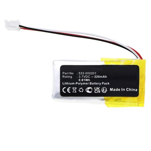CoreParts Battery 0.81Wh 3.7V 220mAh for Logitech Wireless Headset, MBXWHS-BA251 CoreParts Battery 0.81Wh 3.7V 220mAh for Logitech Wireless Headset, MBXWHS-BA251 von CoreParts