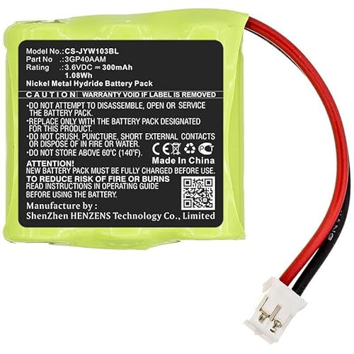 CoreParts Battery 1.08Wh NI-Mh 3.6V 300mAh Green for Crane Remote, MBXCRC-BA074 CoreParts Battery 1.08Wh NI-Mh 3.6V 300mAh Green for Crane Remote, MBXCRC-BA074 von CoreParts