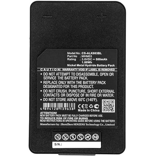 CoreParts Battery 1.80Wh NI-Mh 3.6V 500mAh Black for Crane Remote, MBXCRC-BA010 CoreParts Battery 1.80Wh NI-Mh 3.6V 500mAh Black for Crane Remote, MBXCRC-BA010 von CoreParts
