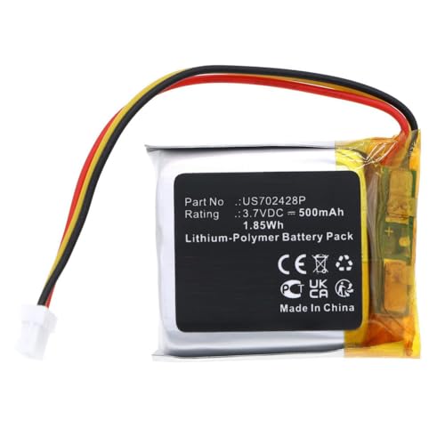 CoreParts Battery 1.85Wh 3.7V 500mAh for Razer Keyboard,Mouse, MBXKM-BA033 von CoreParts