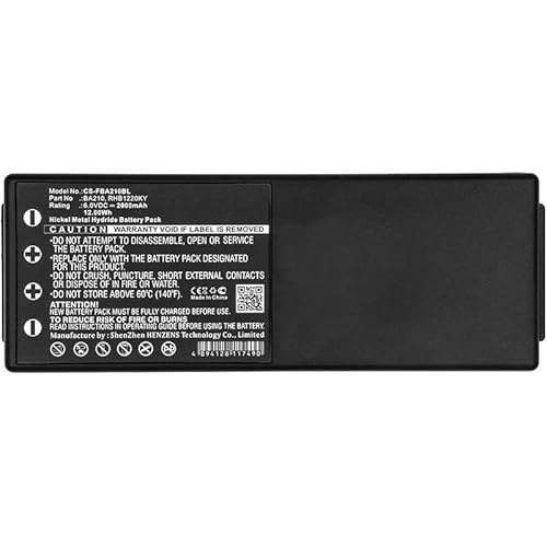CoreParts Battery 12Wh NI-Mh 6V 2000mAh Black for Crane Remote, MBXCRC-BA047 CoreParts Battery 12Wh NI-Mh 6V 2000mAh Black for Crane Remote, MBXCRC-BA047 von CoreParts