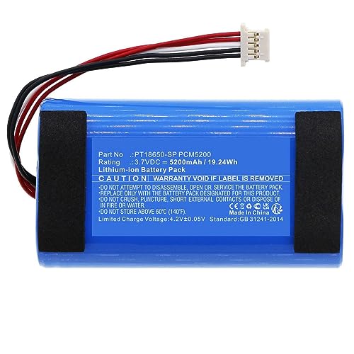 CoreParts Battery 19.24Wh Li-ion 3.7V 5200mAh Blue for Eufy, MBXBPH-BA069 CoreParts Battery 19.24Wh Li-ion 3.7V 5200mAh Blue for Eufy, MBXBPH-BA069 von CoreParts