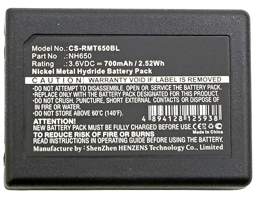 CoreParts Battery 2.52Wh NI-Mh 3.6V 700mAh Black for Crane Remote, MBXCRC-BA084 CoreParts Battery 2.52Wh NI-Mh 3.6V 700mAh Black for Crane Remote, MBXCRC-BA084 von CoreParts