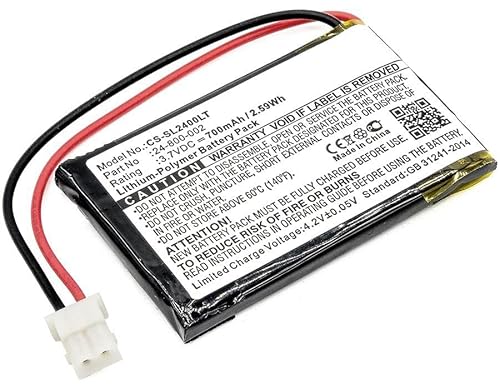 CoreParts Battery 2.59Wh Li-Pol 3.7V 700mAh Black for LED Light, MBXMC-BA030 von CoreParts