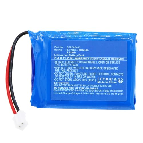 CoreParts Battery 3.33Wh 3.7V 900mAh for Nolan Wireless Headset, MBXWHS-BA238 von CoreParts
