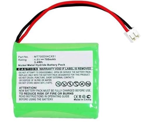 CoreParts Battery 3.36Wh NI-Mh 4.8V 700mAh Green for Philips, MBXBPH-BA024 CoreParts Battery 3.36Wh NI-Mh 4.8V 700mAh Green for Philips, MBXBPH-BA024 von CoreParts